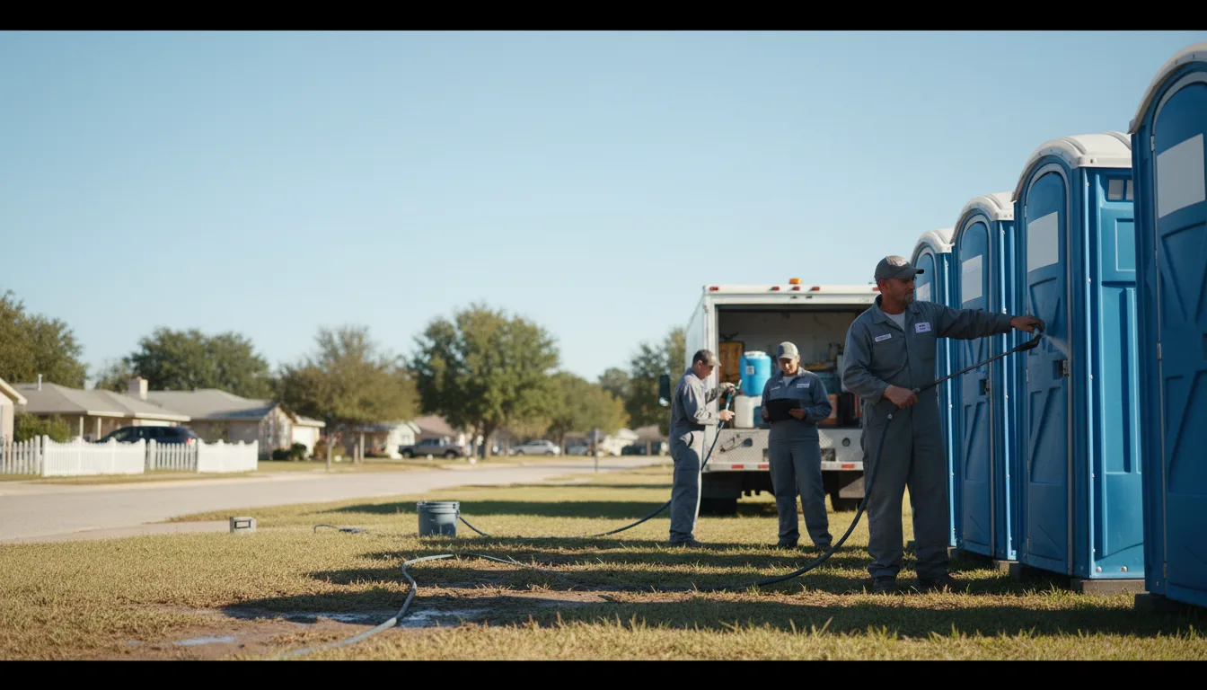 Long-Term Portable Toilet Rental in Derby, KS near me